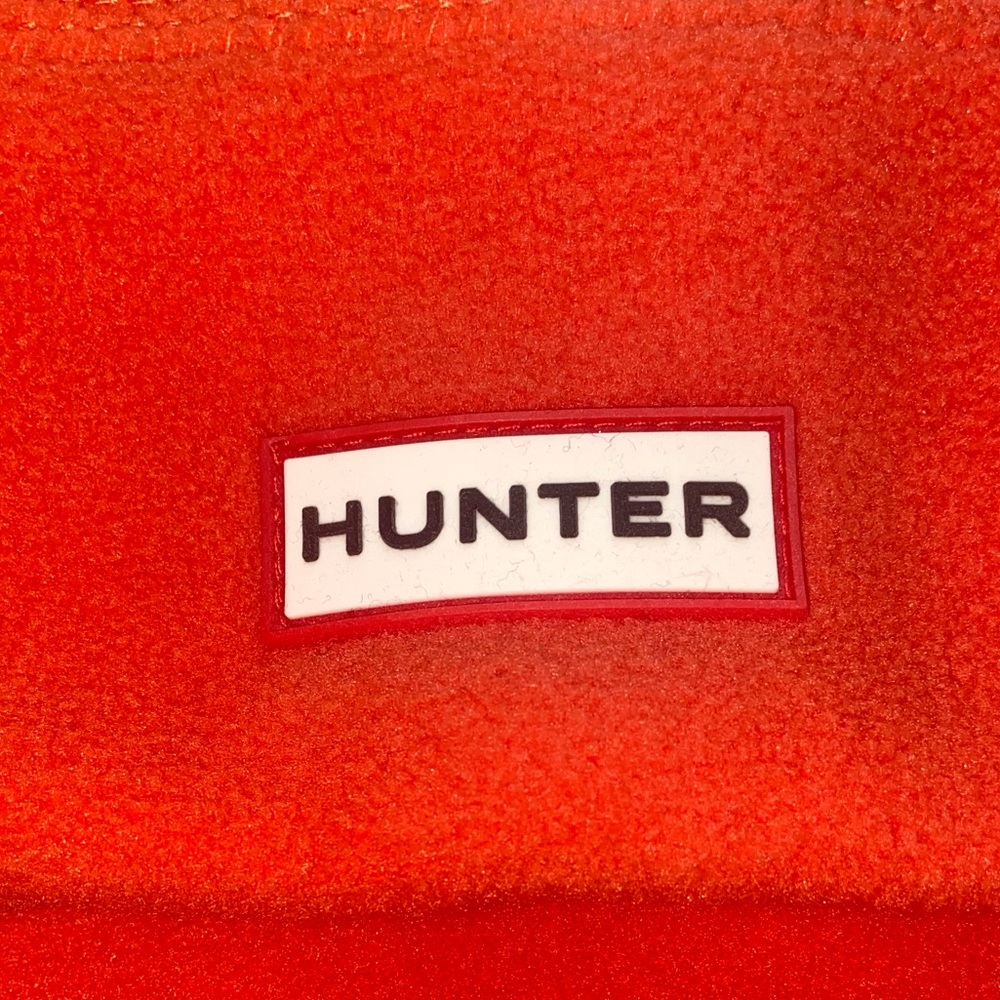 NWOT orange hunter boot socks